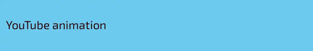YouTube animation